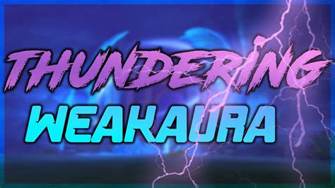 Thundering weakaura Just a clean and simple Aura for Dragonflight Season 1 M+10 Affix "Thundering"